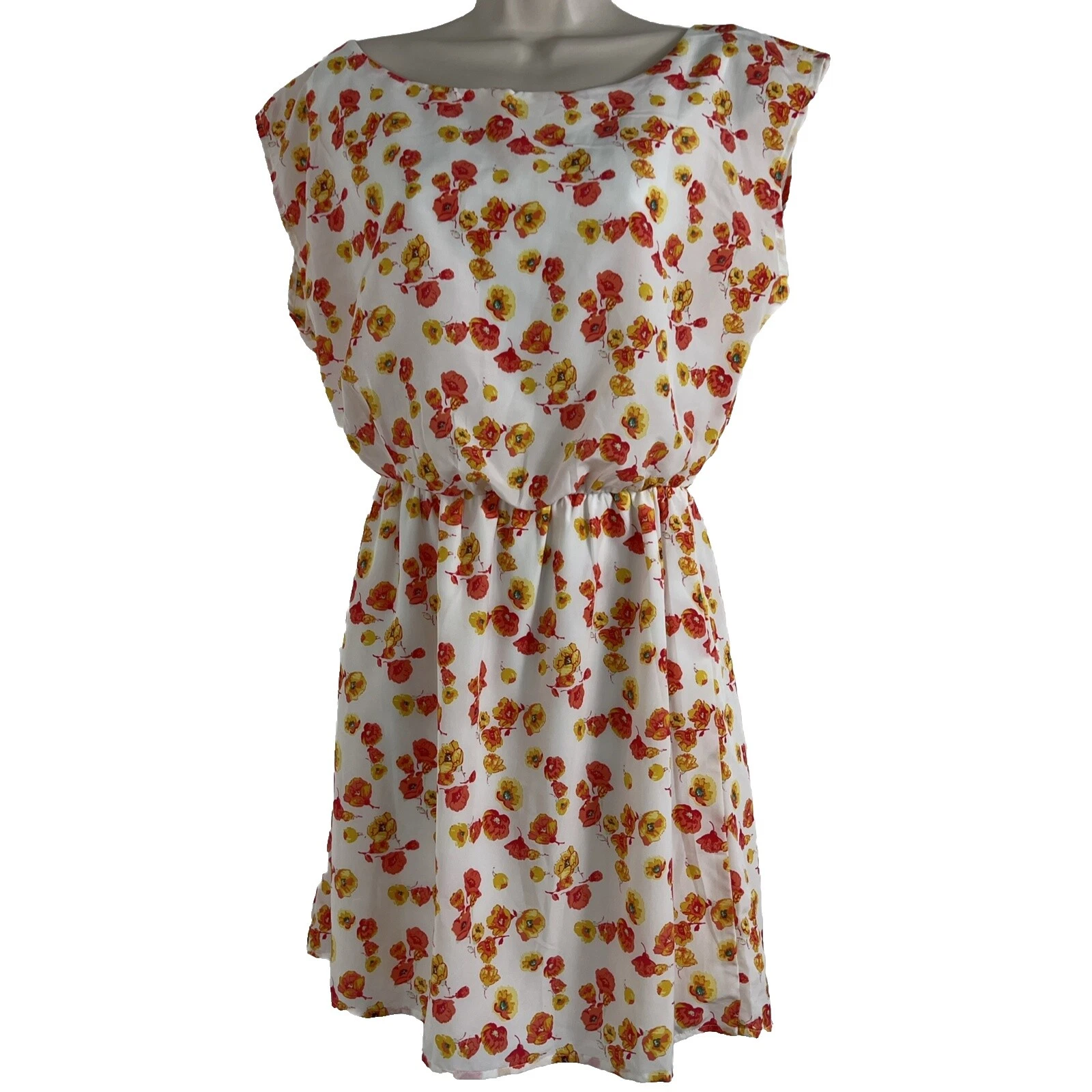 Charlotte Russe Women's Floral Sleeveless Above Dresses