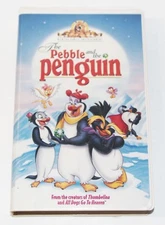 The Pebble & Penguin (VHS, 1995) Disney Animated Family Movie Original Clamshell