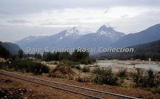S016 35mm Slide Skagway AK from the Rails,1990, Color Transparency Made in USA