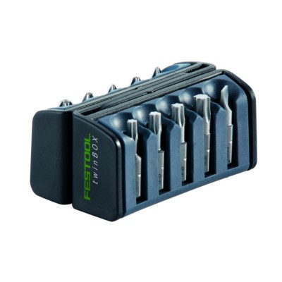 Festool Bitset Bit Set Twinbox BB-Mix Softgrip Clipfunktion 10 teilig 496936