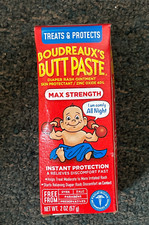Boudreaux's Butt Paste Maximum Strength Diaper Rash Cream Ointment for Baby 2 oz
