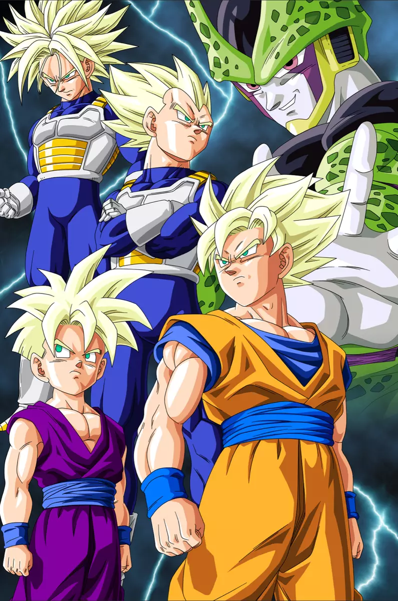 Poster Dragon Ball Z - Cell Saga