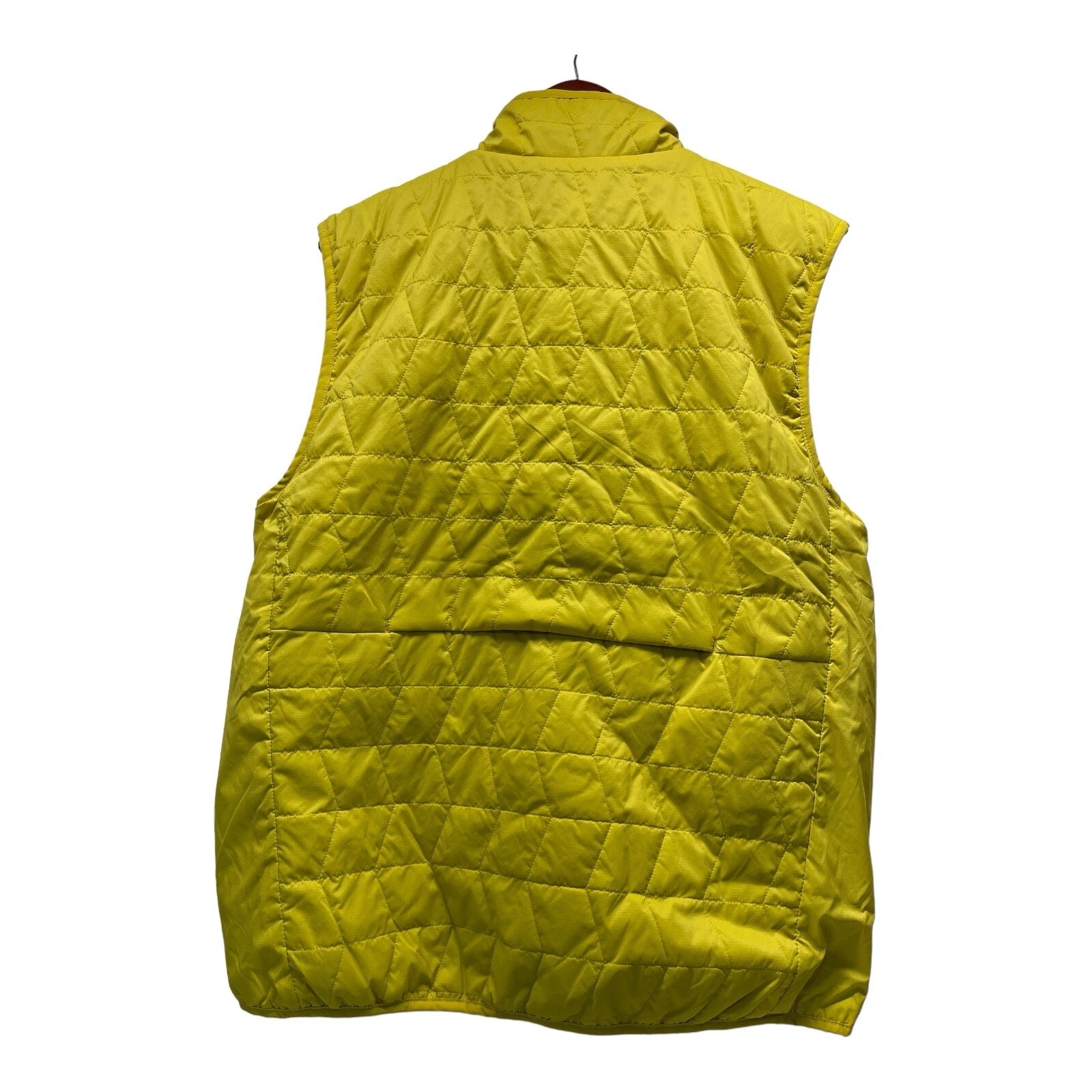 Prana Alpine Air Vest Mens Size Large Yellow Full Zip Lightweight Primaloft NWT image 6
