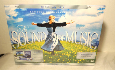The Sound of Music Blu Ray DVDs 45th Anniv. Limited Edition Kit 4 Discs NEW