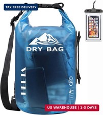 HEETA Dry Bag Waterproof for Women Men, 5L/10L/20L/30L/40L Roll Top Lightweight