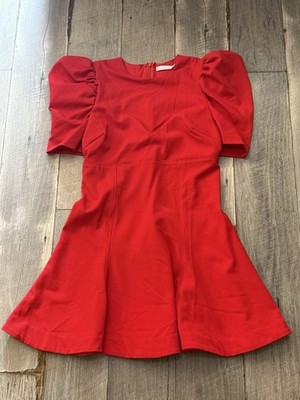 open lace back dress Karlie Red Embroidered Lace-Panel Midi Dress – Queen Sheila Brand