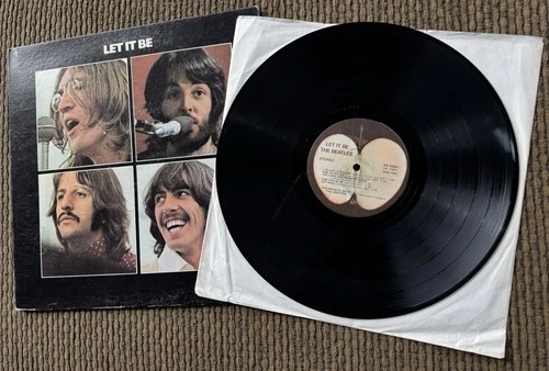 Let It Be, The Beatles LP Vinyl Record AR-34001 Stereo, Original Scranton Press