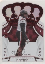 2020 Panini Chronicles Draft Picks Crown Royale Mirror Red Javon Kinlaw #12 8d2