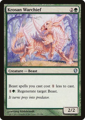 Krosan Warchief [Commander 2013] Magic MTG