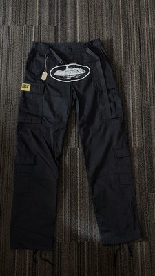 corteiz 5 starz special edition black guerillaz cargo pant | eBay