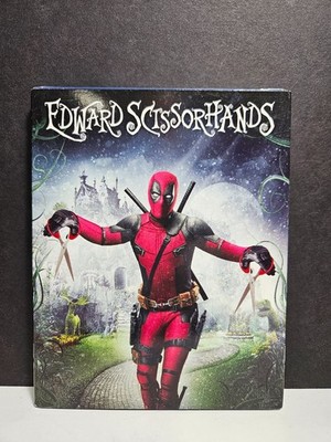 Edward Scissorhands Deadpool Version Slipcover Blu-Ray NEW