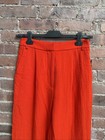 Munthe Kosmila Women’s Pants, Sz 36, Red Wide Leg — photo 2