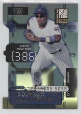 2001 Donruss Elite Prime Numbers Die-Cut 240/380 Sammy Sosa #PN-8C d4y