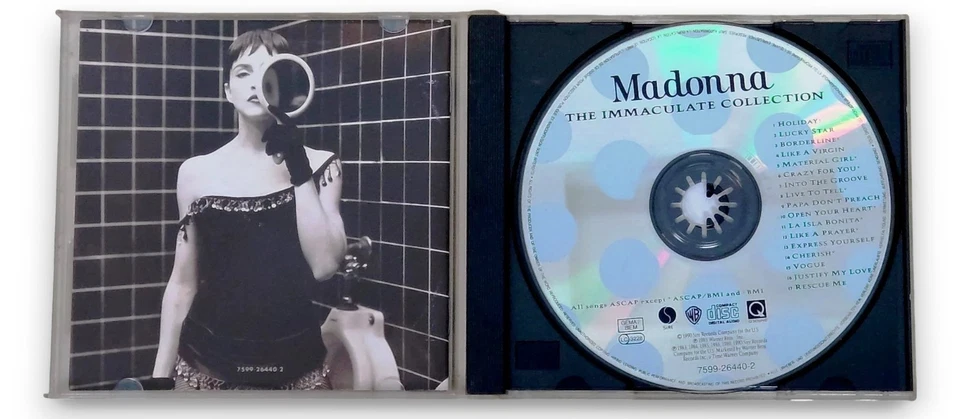 [CD Boitier Cristal] Madonna The Immaculate Collection - Photo 3/4