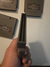 Lot Of 4 Nes Silentservice Wrath Of The Black Manta American Gladiators Topgun