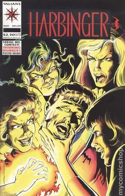 Harbinger #23 VF 1993 Stock Image