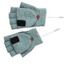 Fingerless Gloves with Cover Hand Warmer Mittens Winter Hands Handwarming