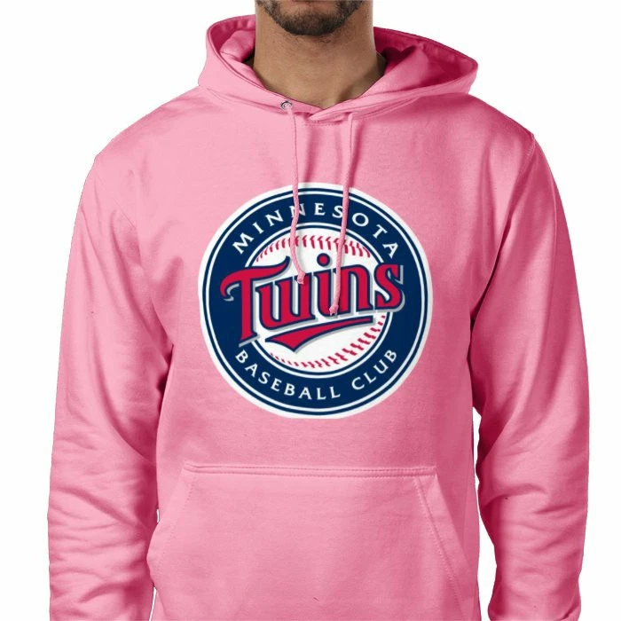 Minnesota Twins Mlb Baseball Hoodie Pink 🇬🇧 Xs To 3XL