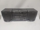 Sony CFS-1055 AM/FM Cassette Player Boombox 5-Band Equalizer Mega Bass Tested