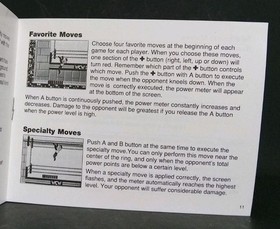 WCW World Championship Wrestling (Nes)(1990) CIB STARTER! All Inserts. See Pics.