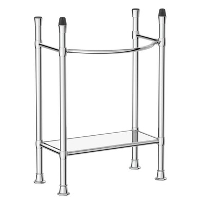 American Standard Retrospect Console Table Legs in Polished Chrome