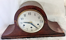 VIVA NAPOLEAN!!  1930s Art Deco wooden cased Mantle clock - Quartz battery power