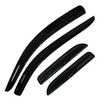 Smoke Window Visors Compatible For 02-08 Ram 1500/03-09 Ram 2500/3500 Quad Cab