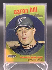 Aaron Hill 2008 Topps Heritage 1458/1959 Chrome #C140 Blue Jays