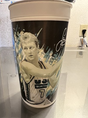 Larry Bird USA 1992 Dream Team Olympic Basketball McDonalds Cup #2 of 10 Vintage