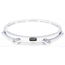 Ahead S-Hoop Drum Hoop Chrome 14 in., 10 Holes