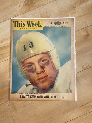 #ad #ad Vintage This Week Magazine The Sun September quot;hoe to keep your wife youngquot; lol $19.99