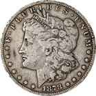 1878-CC Morgan Silver Dollar - Damage