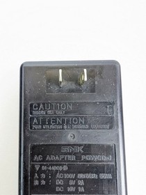 SNK Neo Geo CD Console 2 Arcade Sticks AC Adapter Japan Tested No AV Cable