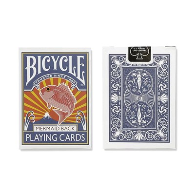 Neue Itoya Delicious Fish Spielkarten Bicycle Mermaid Teil 2 aus Japan