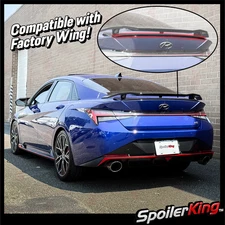 Rear Trunk Lip Spoiler Fits Hyundai Elantra 2021-present SpoilerKing 244L