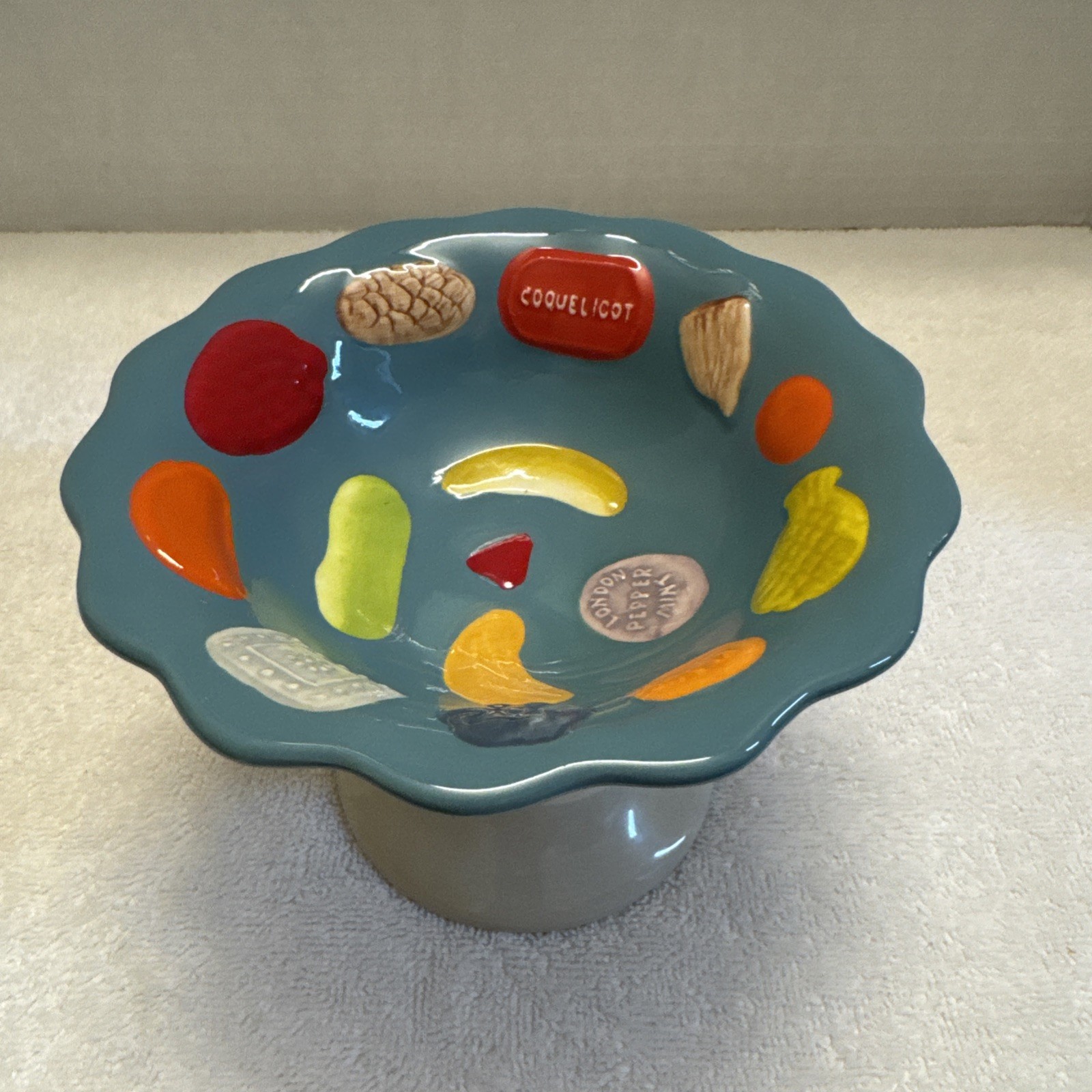 NEW WT John Derian x Target Stoneware Candy Dish SOLD OUT AT TARGET COLLECTIBLE