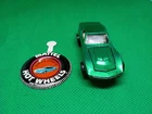Hot Wheels Redline Custom Corvette "Green" w/Button  1967 Hk