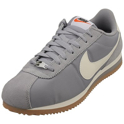 Nike Cortez Womens Fashion Trainers in Cement Grey UK UK - Main Image