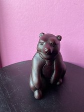 Vintage Boma Canada Hand Made Resin Bear Figurine