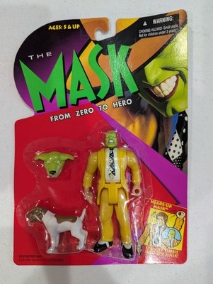 1995 The Mask From Zero to Hero Heads-Up Mask Action Figure by Kenner *NEW