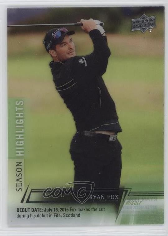 2024 Upper Deck Debuts Clear Cut Ryan Fox #69 Rookie RC 1w3