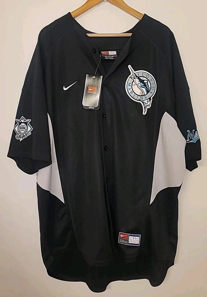 Miguel Cabrera Florida Marlins Nike Men's Jersey 2005 Black NWT Y2K 05 Nationals - Image 2 of 4