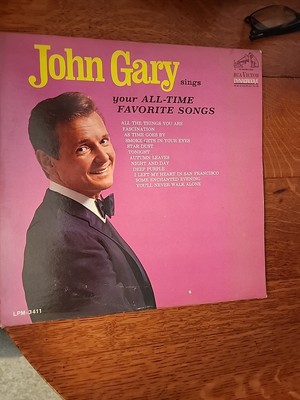 John Gary Sings Your All-Time Favorite Songs RCA Victor LSP 3411 1965
