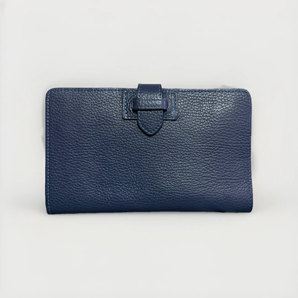 PORTAFOGLI PELLE DONNA COLORS Blu BRASS Workshop pml-8555