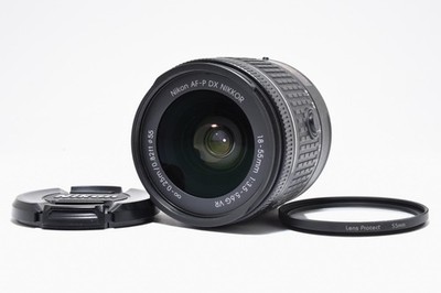 [Top NEUWERTIG] Nikon AF-P DX NIKKOR 18-55mm f/3.5-5.6G VR Objektiv DSLR...