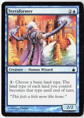 Magic Terraformer Ravnica: City of Guilds [RAV - 70] NM Common