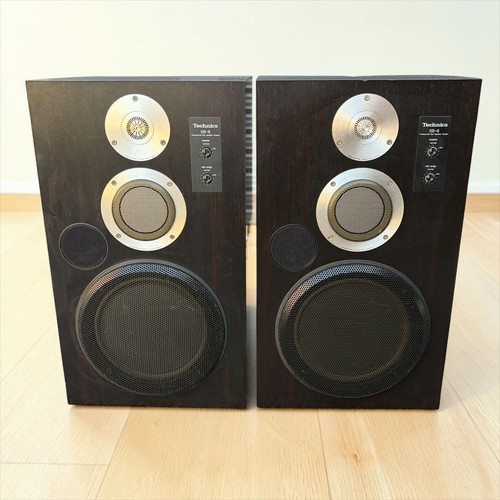 Technics SB-6 3-Way Speaker System Honeycomb Disc 100W 8 ohm Tested Working