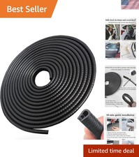 32Ft10M Door Edge Guard Black Car Guards Protector for Cars Rubber Auto Trim ...