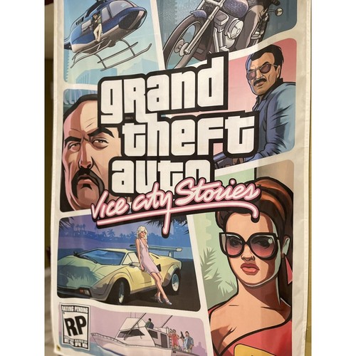 Grand Theft Auto: Vice City Stories 5' Flag Sony PSP PlayStation Portable GTA - Picture 3 of 3