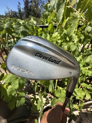 Cleveland RTX-4 Satin Lob Wedge 60* 06 Bounce Dynamic Gold S400 Tour Used